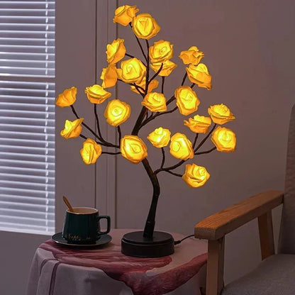 Delicate Flower Table Lamp - Warm Gentle Light