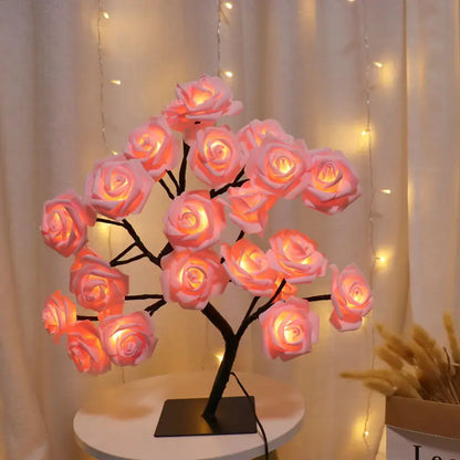 Delicate Flower Table Lamp - Warm Gentle Light