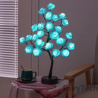 Delicate Flower Table Lamp - Warm Gentle Light