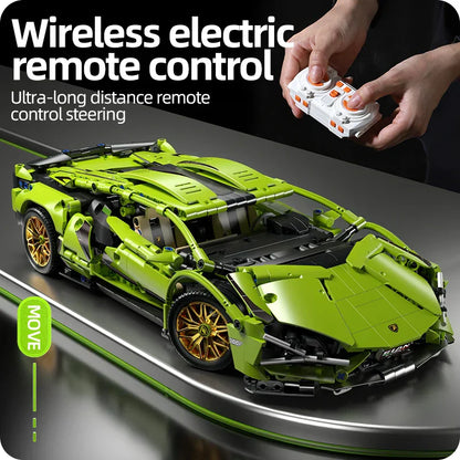 Fast Car Construction Toy Set