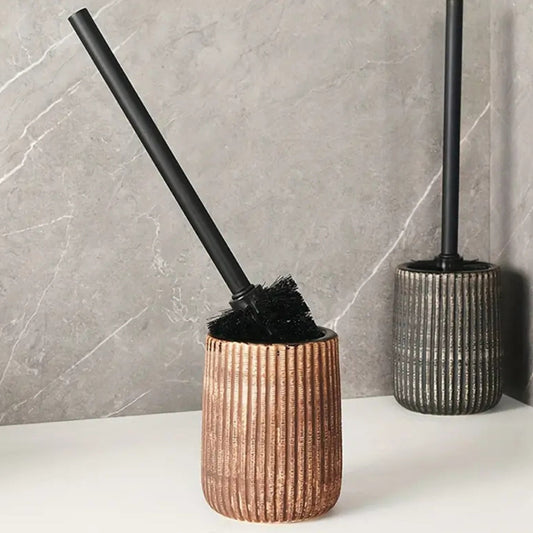 Decorative Bathroom Toilet Brush Storage Set - Luxicro