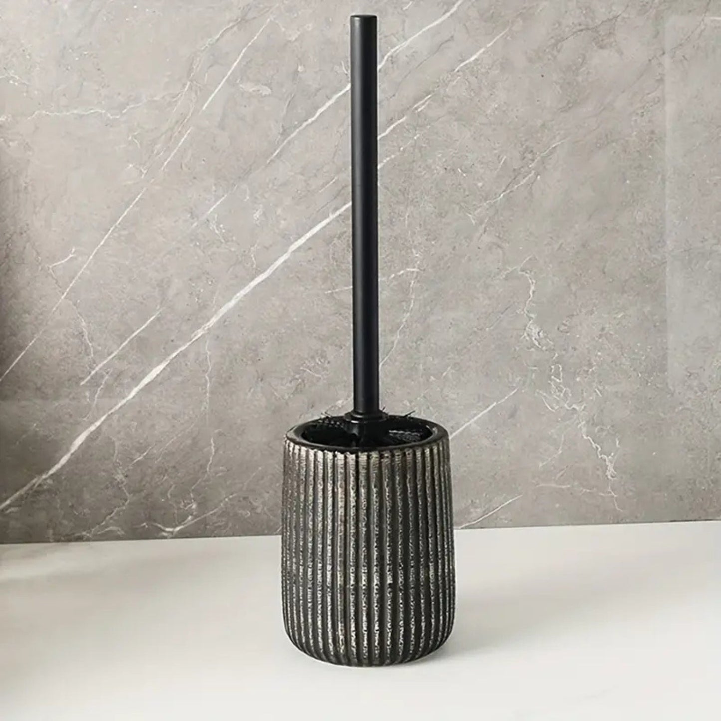 Decorative Bathroom Toilet Brush Storage Set