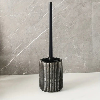 Decorative Bathroom Toilet Brush Storage Set