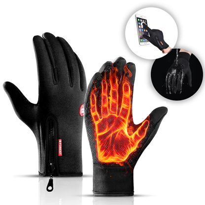 Insulated Waterproof Touchscreen Gloves for Men