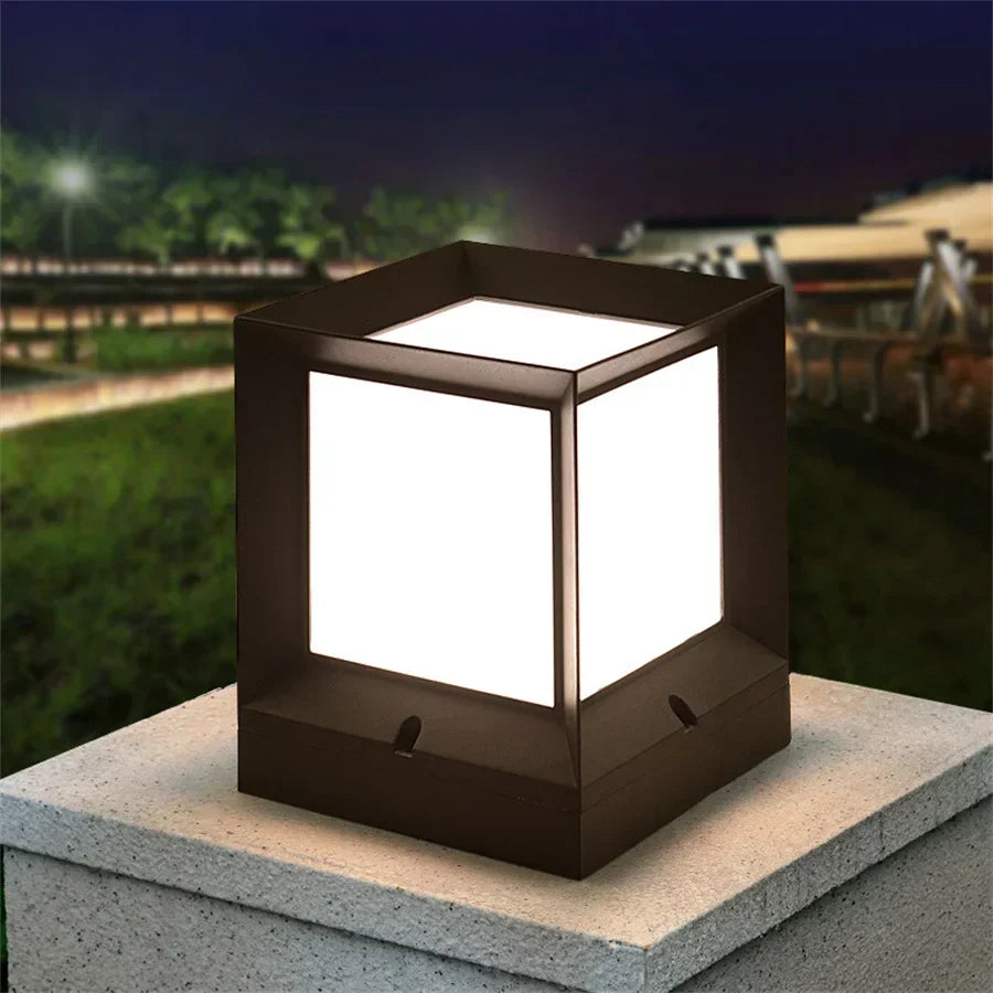 Weatherproof Garden Lamp for Driveways - Bright LED Post Light