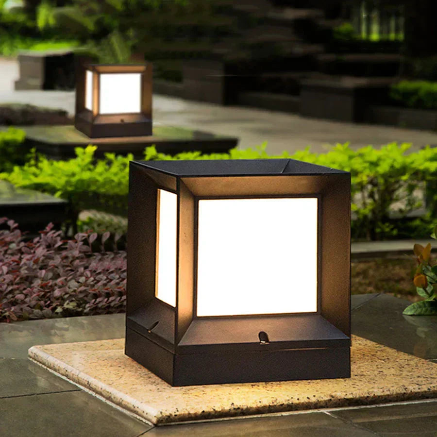 Bright Solar Powered Driveway Lamp