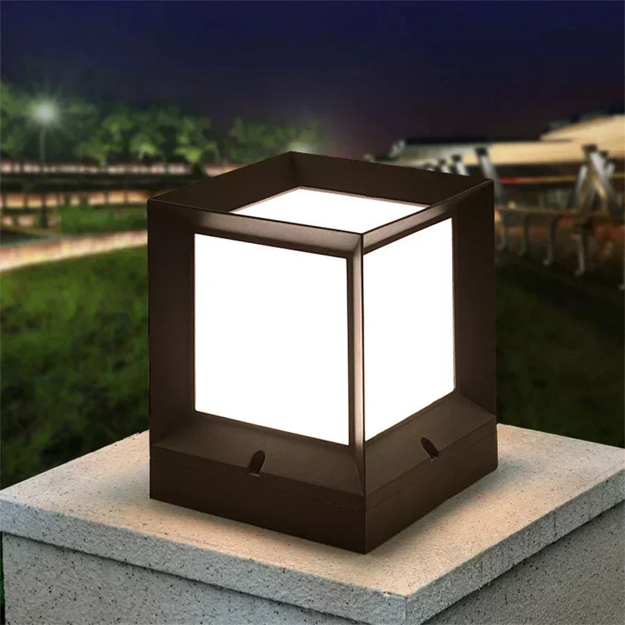 Bright Solar Powered Driveway Lamp
