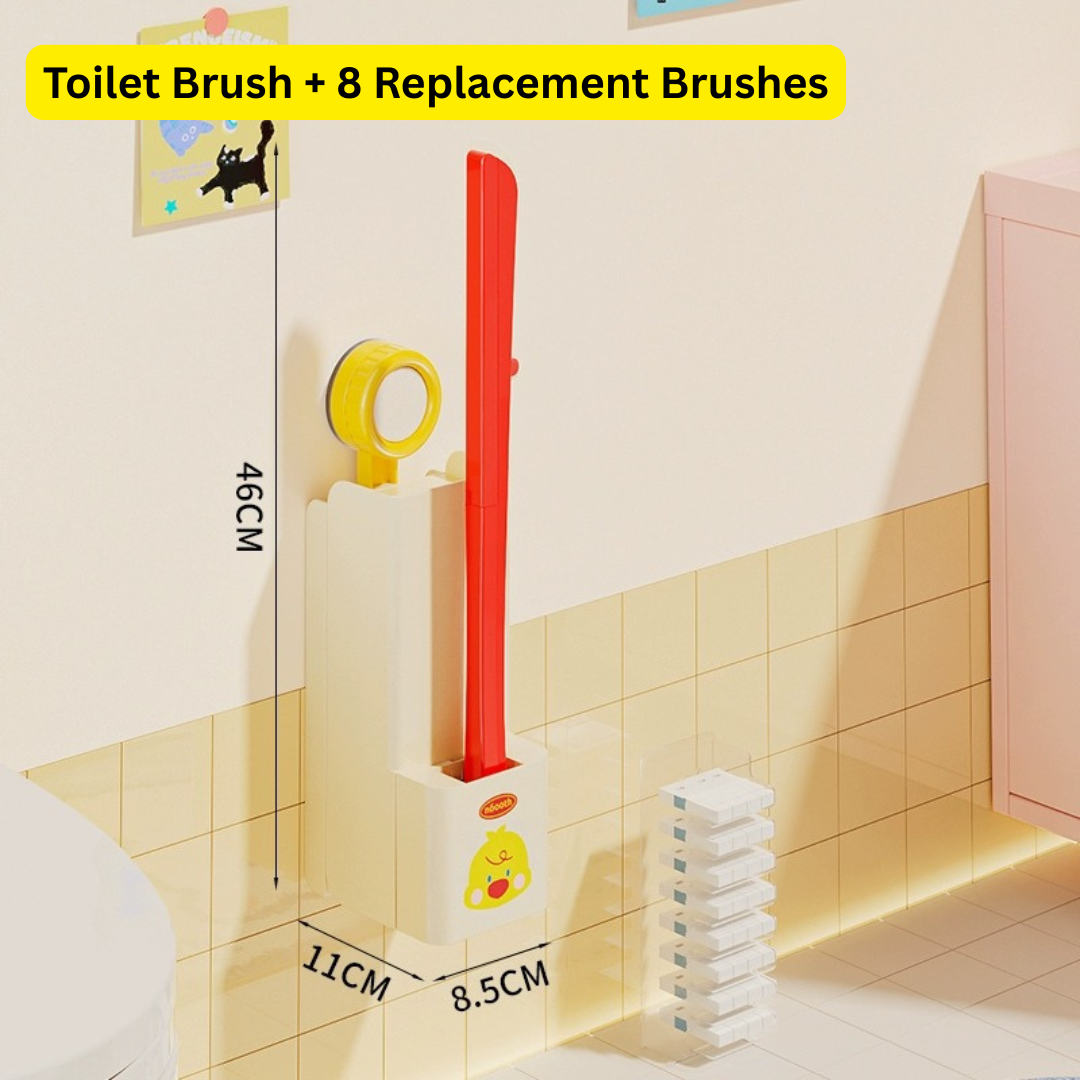 Hygienic Bathroom Wall Mount Toilet Brush