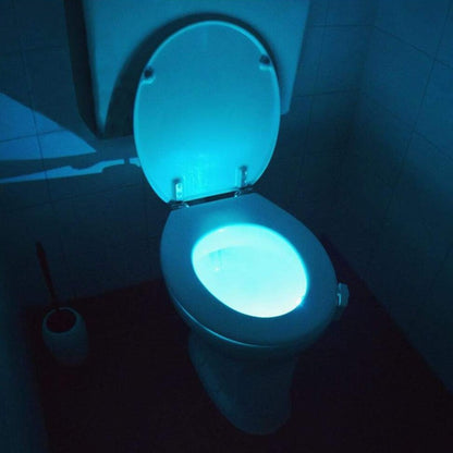 Automatic Toilet Nightlight Motion Sensor Glow Bowl