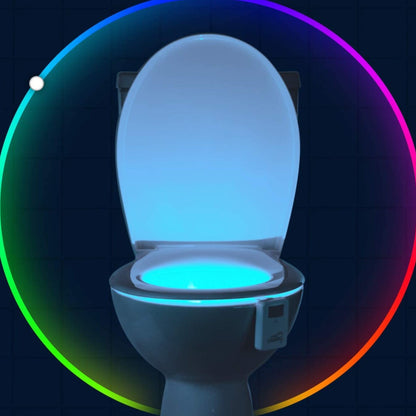 Automatic Toilet Nightlight Motion Sensor Glow Bowl