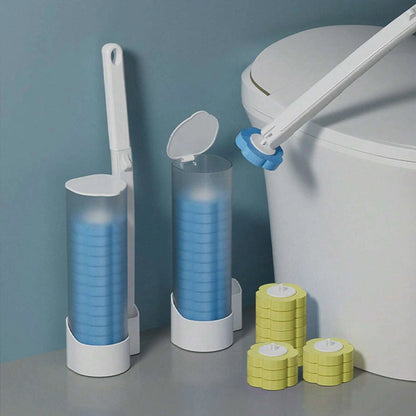 Bathroom Cleaning Toilet Brush with Sanitary Sponge Head