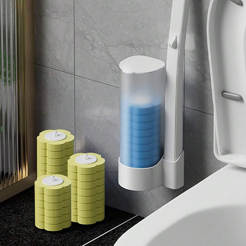 Bathroom Cleaning Toilet Brush with Sanitary Sponge Head
