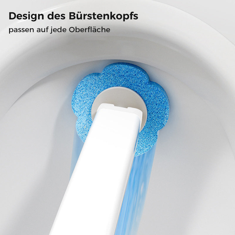 Bathroom Cleaning Toilet Brush with Sanitary Sponge Head