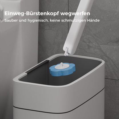 Bathroom Cleaning Toilet Brush with Sanitary Sponge Head