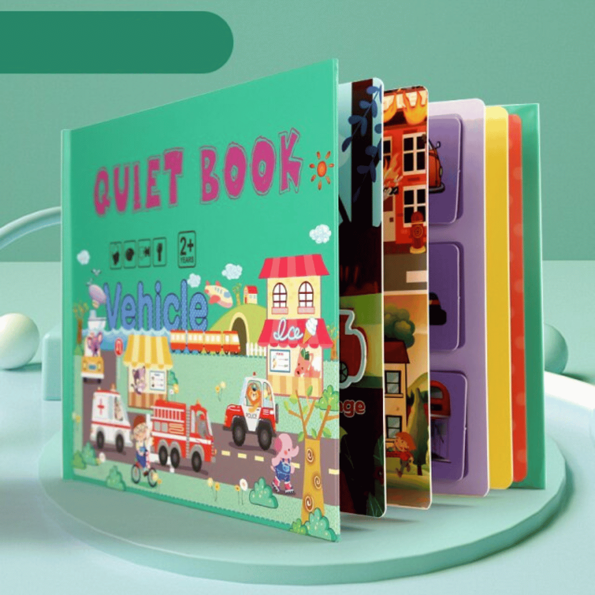 Educational Silent Activity Book for Children