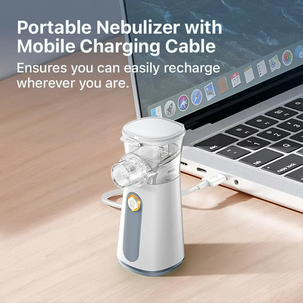 Compact Handheld Nebulizer for Cough and Asthma Relief