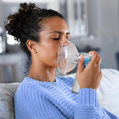 Compact Handheld Nebulizer for Cough and Asthma Relief
