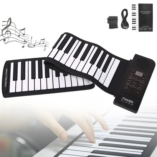Compact Travel Piano Keyboard - Luxicro