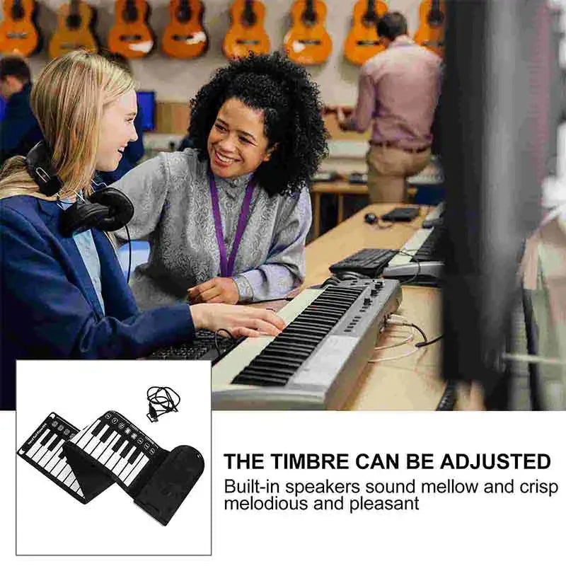 Compact Travel Piano Keyboard