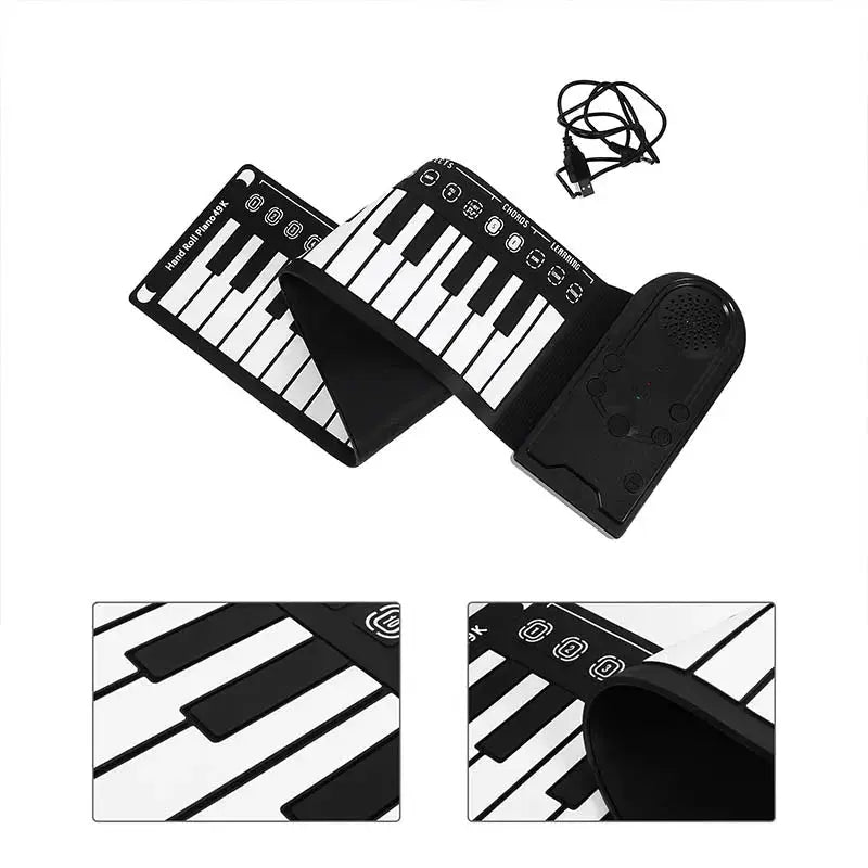 Compact Travel Piano Keyboard