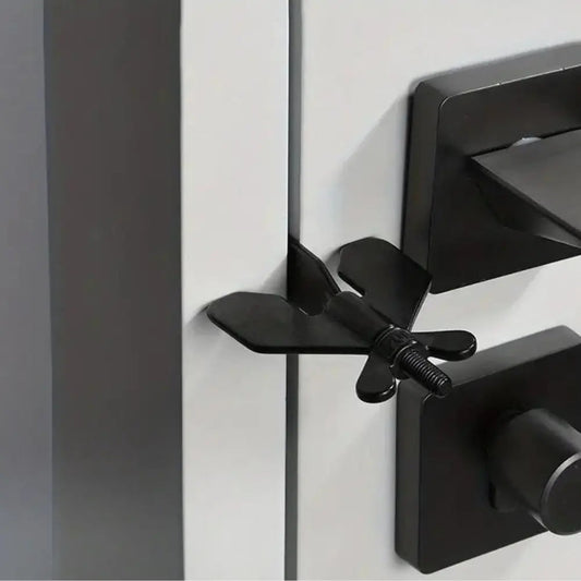 Compact Travel Door Lock - Durable Steel Security Device - Luxicro