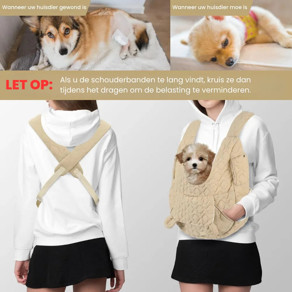 Big Dog Sling Backpack - Durable and Cozy