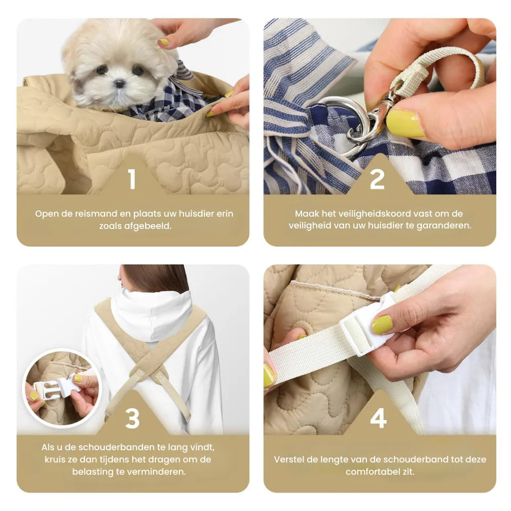 Big Dog Sling Backpack - Durable and Cozy