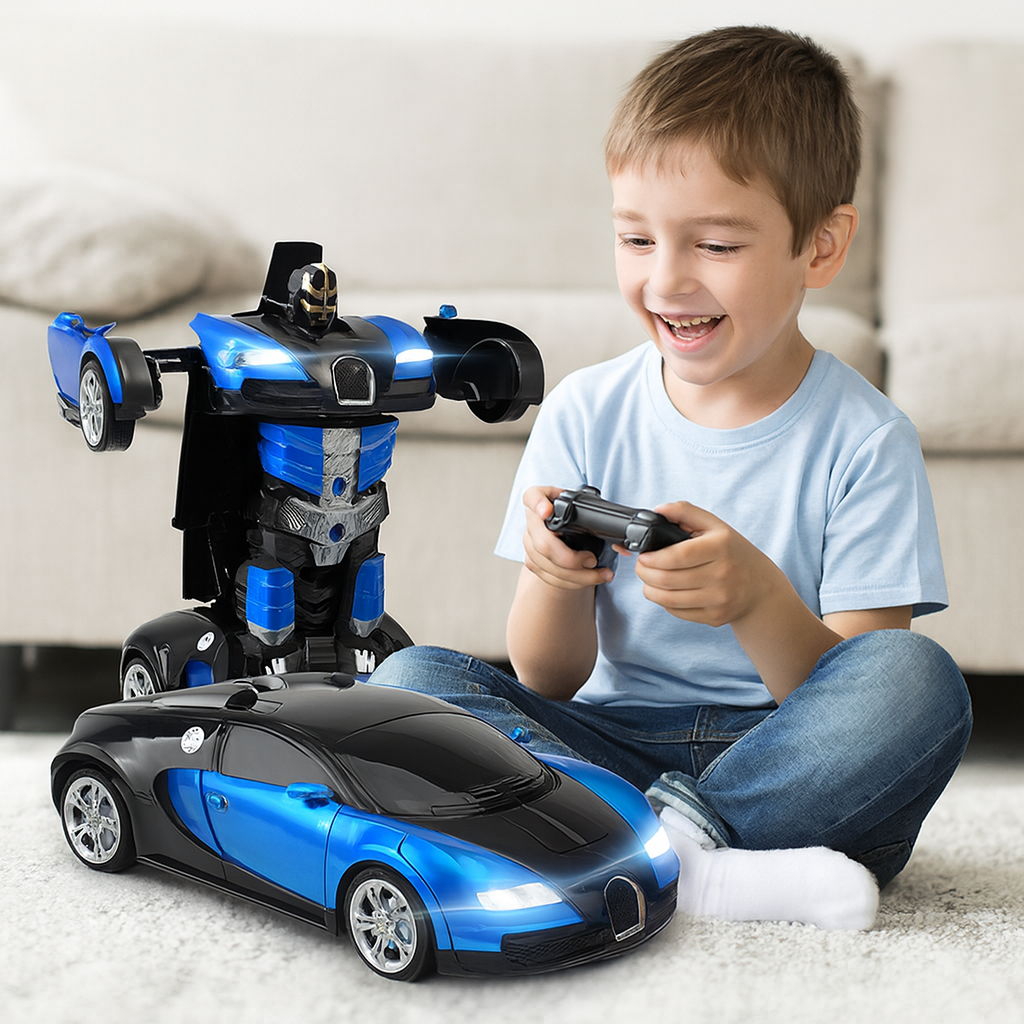 Fun Remote Control Transforming Toy Car