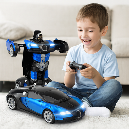 Fun Remote Control Transforming Toy Car