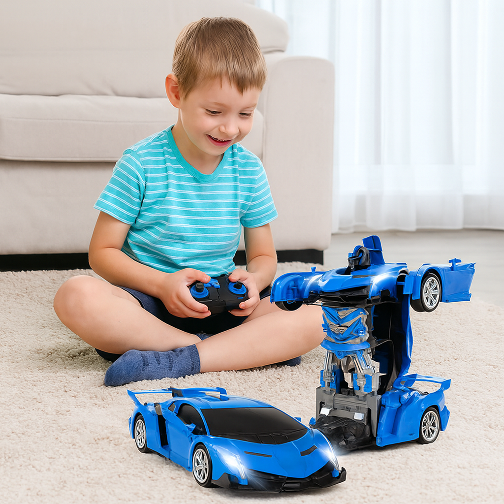 Fun Remote Control Transforming Toy Car