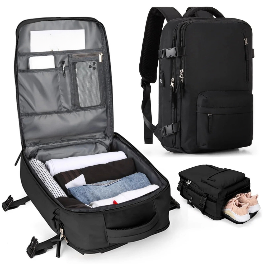 Large Hiking Backpack with Extra Compartments