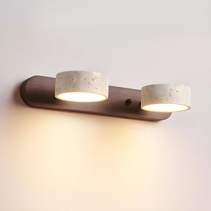 Sleek Dual LED Wall Light Fixture