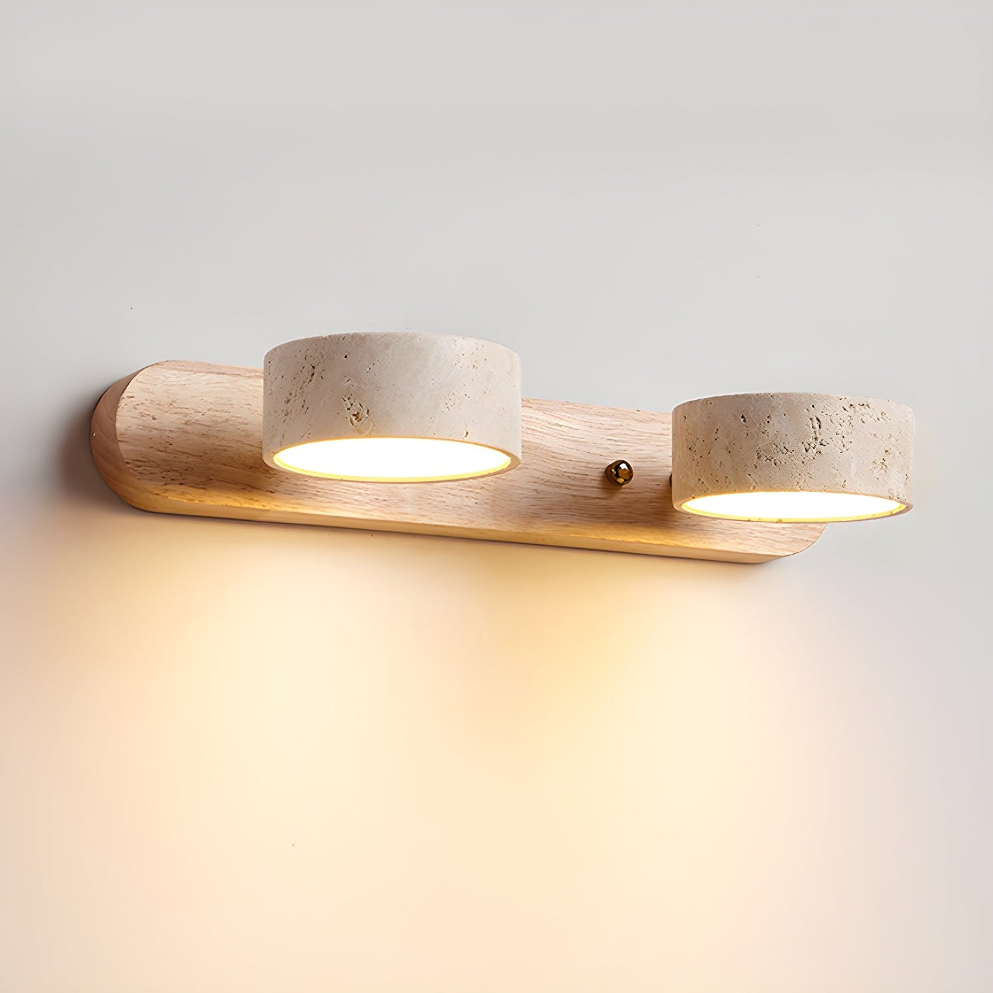 Sleek Dual LED Wall Light Fixture