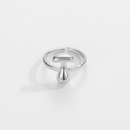Stylish Monogram Letter Ring