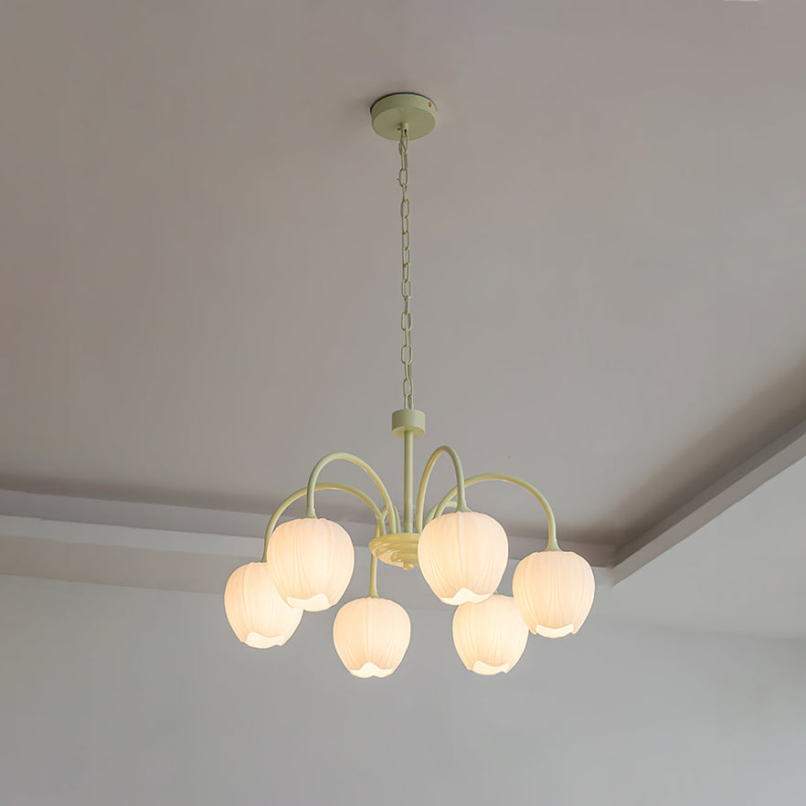 Beautiful Green Glass Pendant Lamp