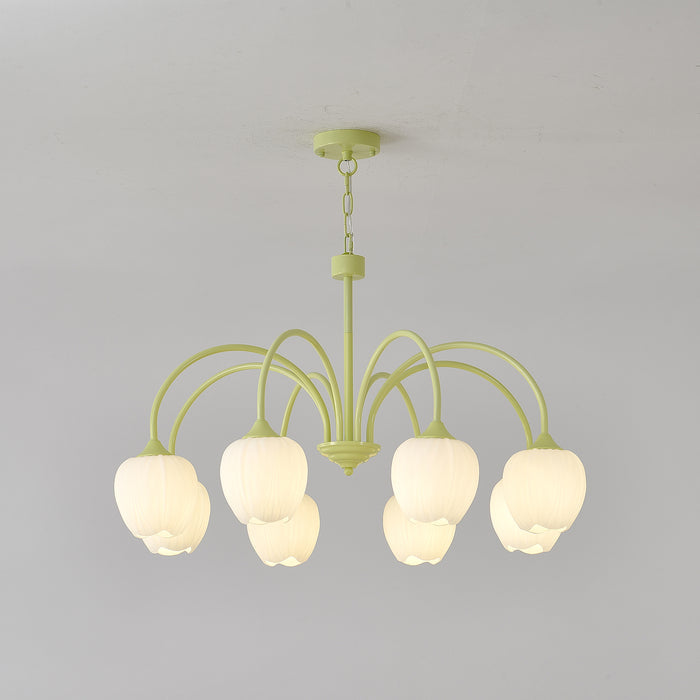 Beautiful Green Glass Pendant Lamp