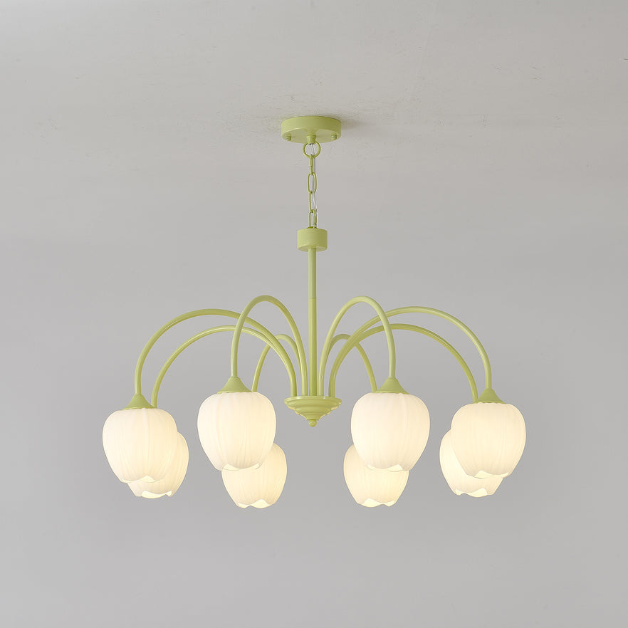 Beautiful Green Glass Pendant Lamp