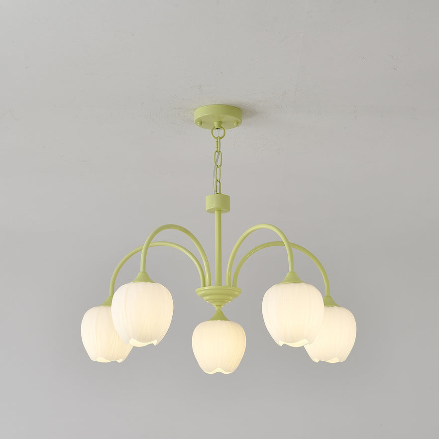 Beautiful Green Glass Pendant Lamp