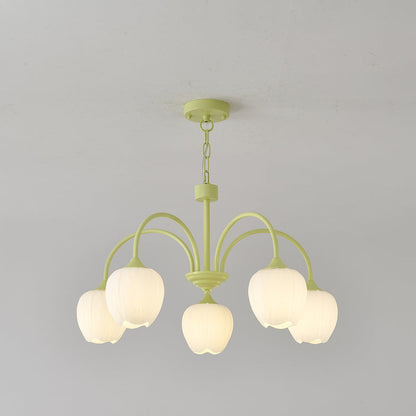 Beautiful Green Glass Pendant Lamp