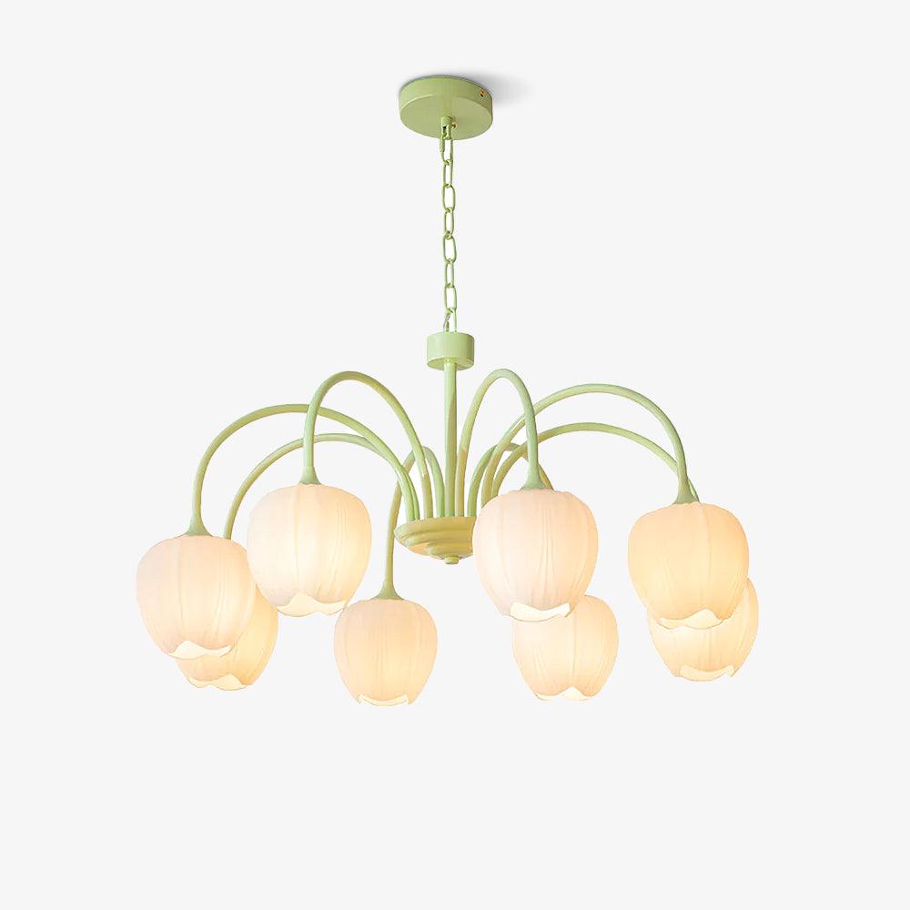 Beautiful Green Glass Pendant Lamp