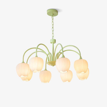 Beautiful Green Glass Pendant Lamp