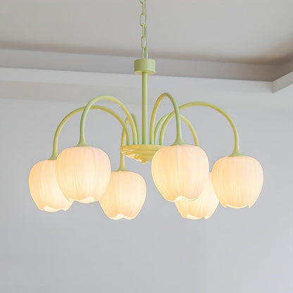 Beautiful Green Glass Pendant Lamp