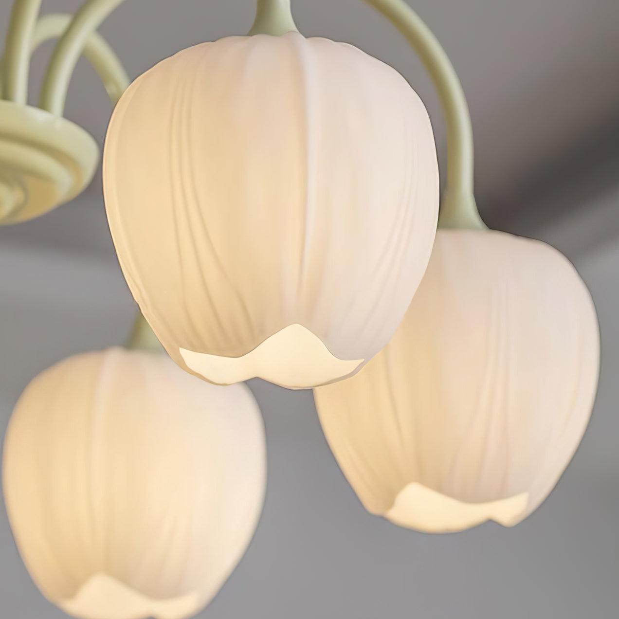 Beautiful Green Glass Pendant Lamp