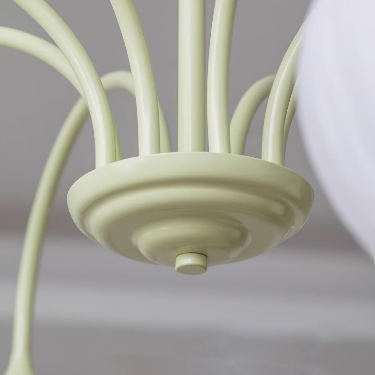 Beautiful Green Glass Pendant Lamp