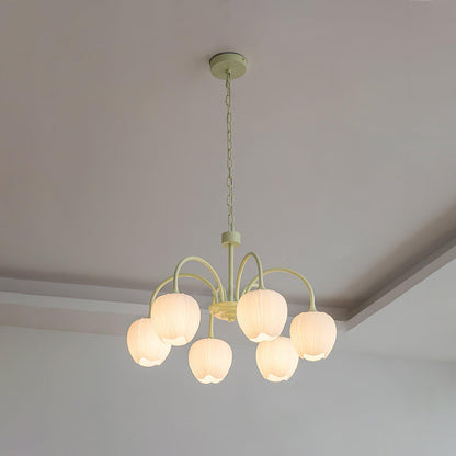 Beautiful Green Glass Pendant Lamp
