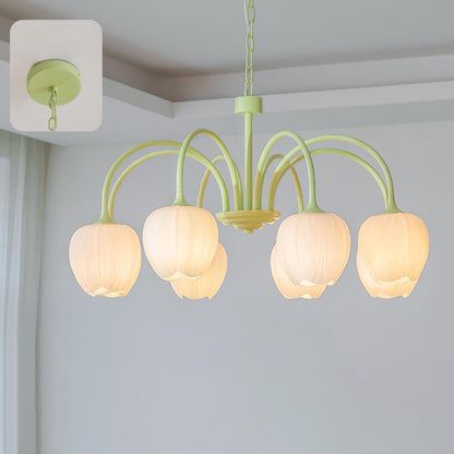 Beautiful Green Glass Pendant Lamp