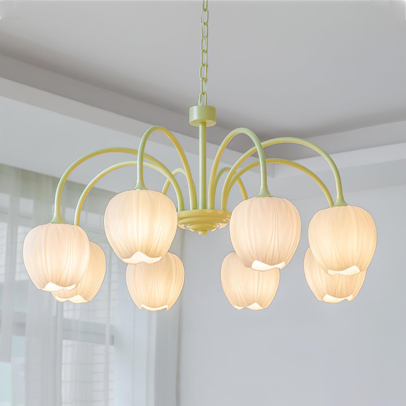 Beautiful Green Glass Pendant Lamp - Luxicro