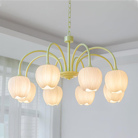 Beautiful Green Glass Pendant Lamp - Luxicro