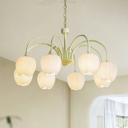 Beautiful Green Glass Pendant Lamp