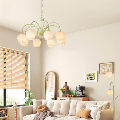 Beautiful Green Glass Pendant Lamp